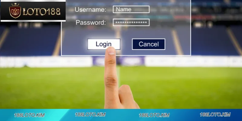 Đăng ký 188LOTO với các bước thực hiện được đánh dấu rõ ràng