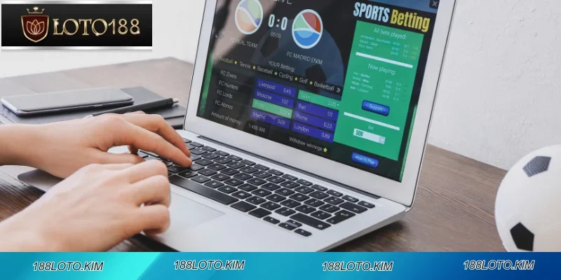 Giao diện hiện đại và tỷ lệ cược hấp dẫn khi tham gia kèo bóng đá 188LOTO